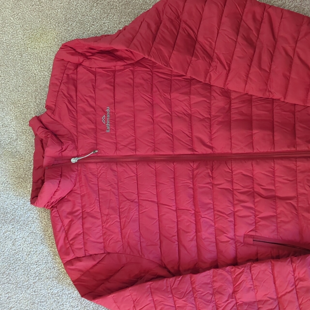 Men's cold weather down jacket